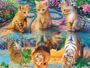 Kitten Dreams Tigers Jigsaw Puzzle By Buffalo Games