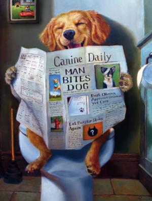 Dog Gone Funny Graphics / Illustration Jigsaw Puzzle By Buffalo Games