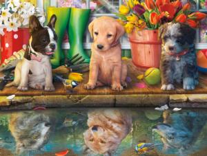 Puppy Dreams Dogs Jigsaw Puzzle By Buffalo Games