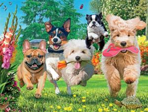 Here Comes Trouble Dogs Jigsaw Puzzle By Buffalo Games
