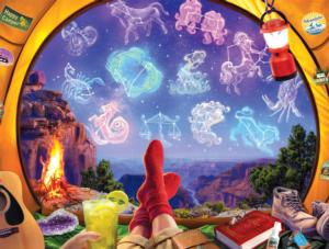 Celestial Camp Out Night Jigsaw Puzzle By Buffalo Games