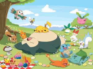 Pokemon Picnic Japan Children's Puzzles By Buffalo Games