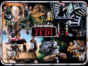 Return of the Jedi Collector's Case Art - Scratch and Dent Star Wars Family Pieces By Buffalo Games