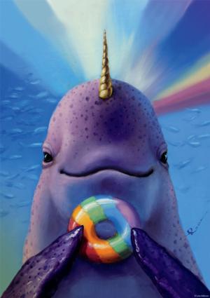 Rainbow Narwhal