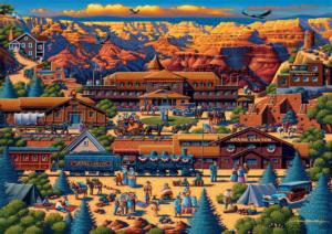 Grand Canyon Folk Art Large Piece By Buffalo Games