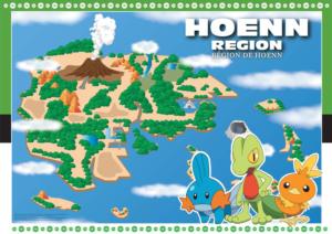 Hoenn Region Pop Culture Cartoon Jigsaw Puzzle By Buffalo Games