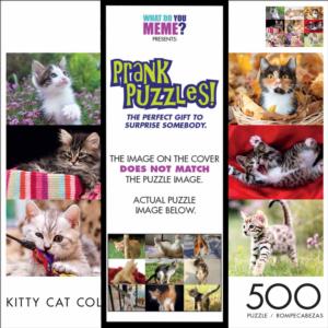 Kitty Cat Collage Prank Puzzle Collage Jigsaw Puzzle By Buffalo Games