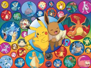 Pokemon Bubbles Video Game Jigsaw Puzzle By Buffalo Games