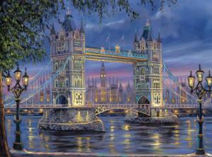 London Bridge London & United Kingdom Jigsaw Puzzle By Buffalo Games