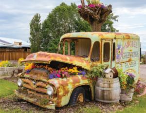 Flower Truck Nostalgic & Retro Jigsaw Puzzle By Springbok