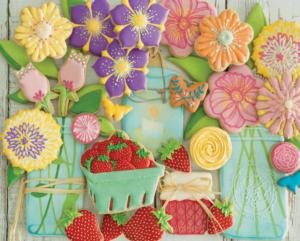 Springtime Cookies - Scratch and Dent Candy Jigsaw Puzzle By Springbok