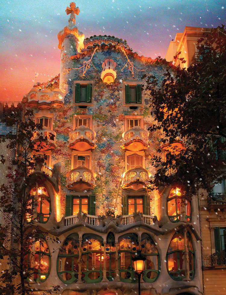 Batlló House Europe Jigsaw Puzzle By Springbok