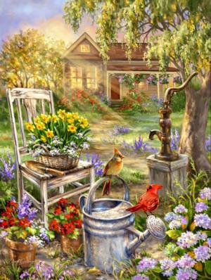 Spring Song Flower & Garden Jigsaw Puzzle By Springbok