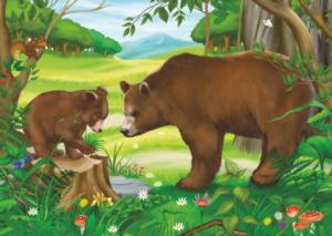 Bears Bear Children's Puzzles By D-Toys