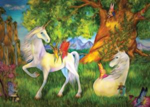 The Pretty Horses Unicorn Children's Puzzles By Heidi Arts
