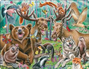 Happy Forest Forest Children's Puzzles By Heidi Arts