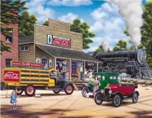 Coca-Cola All Aboard General Store Jigsaw Puzzle By Springbok
