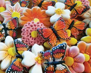 Butterfly Cookies Dessert & Sweets Impossible Puzzle By Springbok