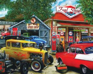 Hot Rod Cafe Americana & Folk Art Jigsaw Puzzle By Springbok