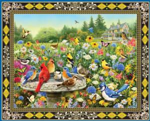 Birds & Butterflies Spring Jigsaw Puzzle By Springbok