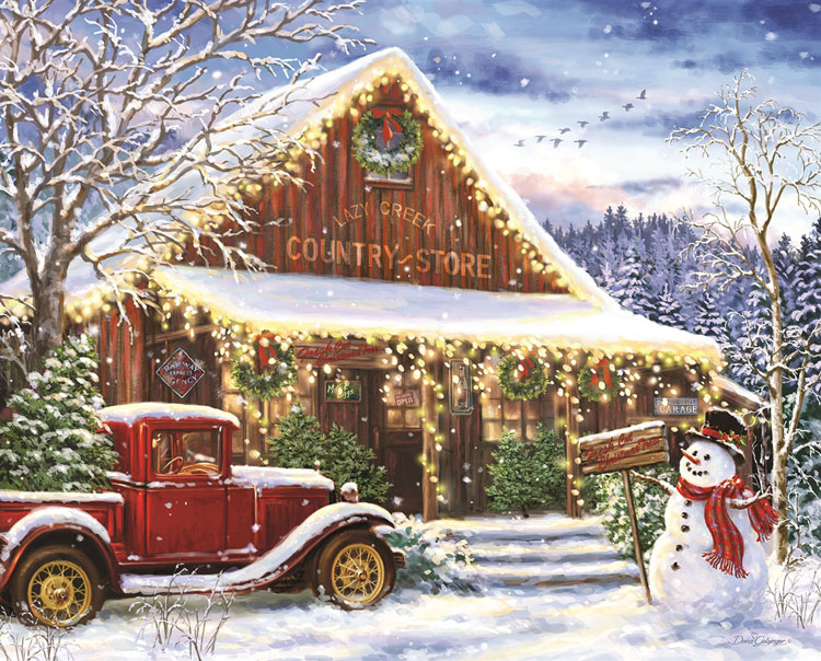 Lazy Creek Country Store General Store Jigsaw Puzzle By Springbok
