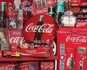 Coca Cola Memories Around the House Jigsaw Puzzle By Springbok
