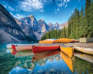 Calm Canoes Cabin & Cottage Jigsaw Puzzle By Springbok