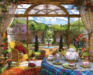 The Conservatory Around the House Jigsaw Puzzle By Springbok
