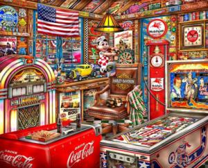 Man Cave Around the House Jigsaw Puzzle By Springbok
