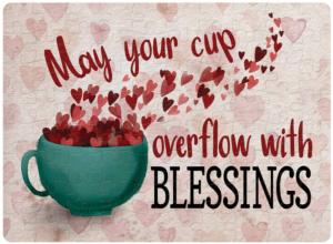 Blessings Quotes & Inspirational Jigsaw Puzzle By Carson