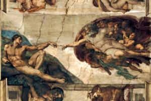 The Creation Of Adam - Scratch and Dent Renaissance Jigsaw Puzzle By Tomax Puzzles