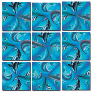 Whales Sea Life Non-Interlocking Puzzle By Scramble Squares