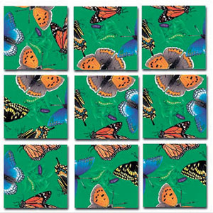 Butterflies Butterflies and Insects Non-Interlocking Puzzle By Scramble Squares