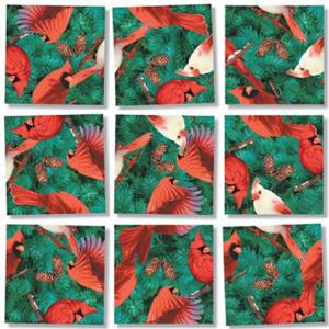 Cardinals Nature Non-Interlocking Puzzle By Scramble Squares