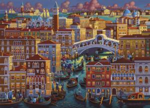 Venice Americana & Folk Art Jigsaw Puzzle By Dowdle Folk Art