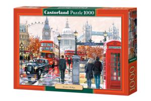 London Collage London & United Kingdom Jigsaw Puzzle By Castorland