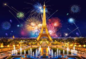 Glamour of the Night, Paris Celebration Jigsaw Puzzle By Castorland