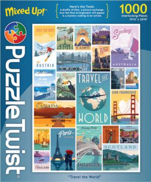 Travel The World Travel Jigsaw Puzzle By PuzzleTwist
