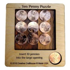 10 Penny Puzzle By Creative Crafthouse