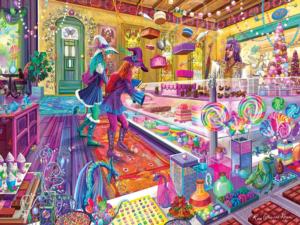 Puzzle Collector - Fairy Cake Shop Dessert & Sweets Jigsaw Puzzle By RoseArt