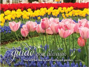 God's Guidance Flower & Garden Large Piece By Fairhope Direct