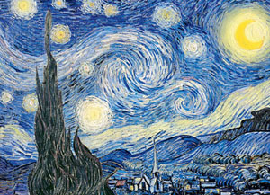 The Starry Night - Scratch and Dent Impressionism & Post-Impressionism Jigsaw Puzzle By Eurographics