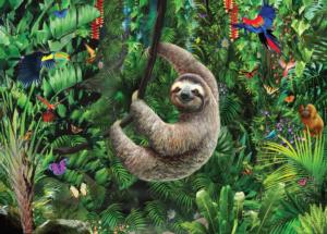 Sloth Animals Jigsaw Puzzle By Peter Pauper Press