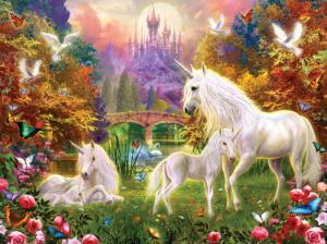 Castle Unicorns Unicorns Jigsaw Puzzle By SunsOut