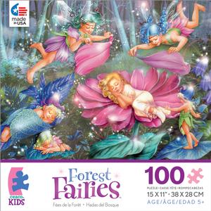 Evening Fairies (Forest Fairies) - Scratch and Dent Fairy Children's Puzzles By Ceaco