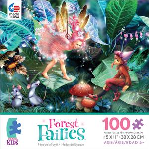Fairy, Elf & Mice (Forest Fairies) Fairy Children's Puzzles By Ceaco