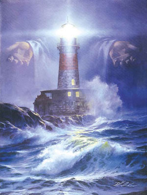 I am the Light - Scratch and Dent Lighthouse Jigsaw Puzzle By SunsOut