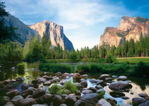 Yosemite Valley Lakes & Rivers Jigsaw Puzzle By Ravensburger