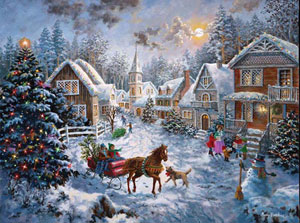 Merry Christmas Christmas Jigsaw Puzzle By SunsOut