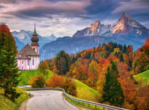Autumn in Bavarian Alps, Germany
